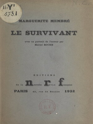 cover image of Le survivant